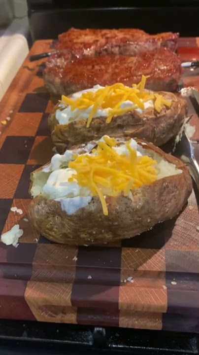 Perfect baked potato