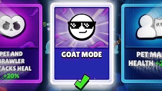 GOAT MODE IN BRAWL STARS HAWKINS HUNT 😱