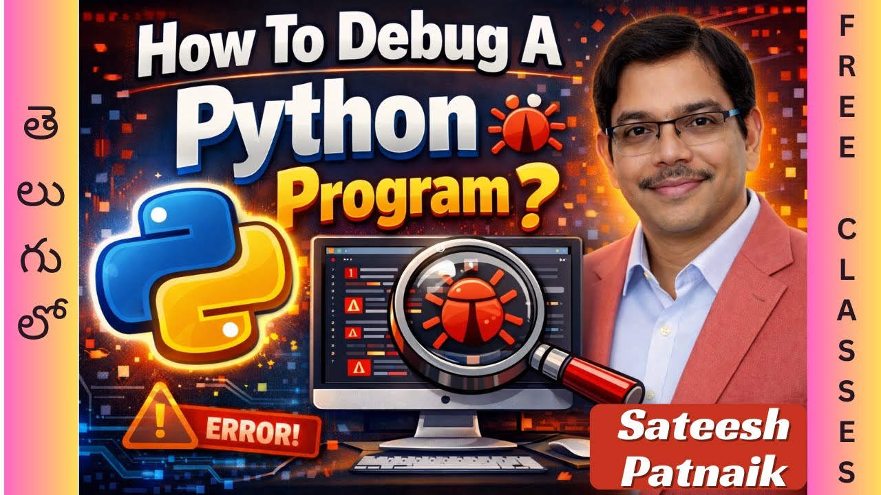 How to Debug a Python Program | Step Into & Step Over In Python ...
