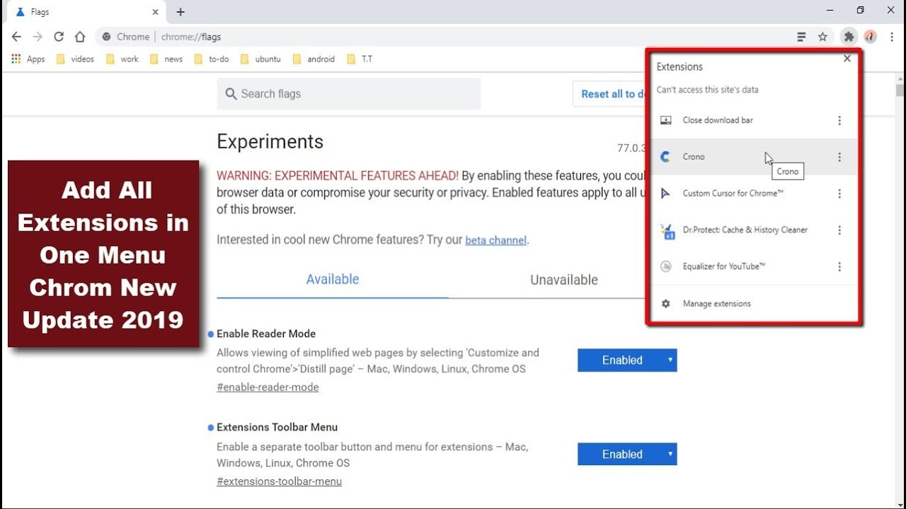 How to Enable Google Chrome’s New Extensions Menu on Windows