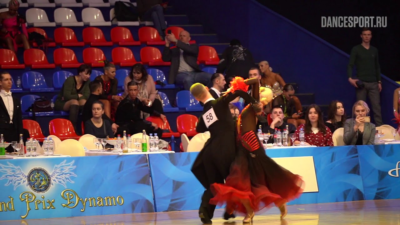 Stanislav Slomchinsky - Elizaveta Denisova RUS, English Waltz, Grand Prix Dynamo 2019