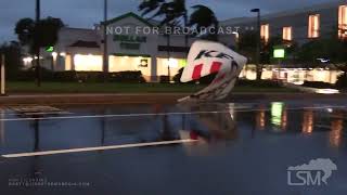 10-09-2024 Bradenton, FL - Waves Crashing, Power Flashes, Storm Damage, Flooding