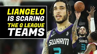 LIANGELO GETS SWARM BACK IN THE GAME PLAYING ONLY 3 MINUTES
