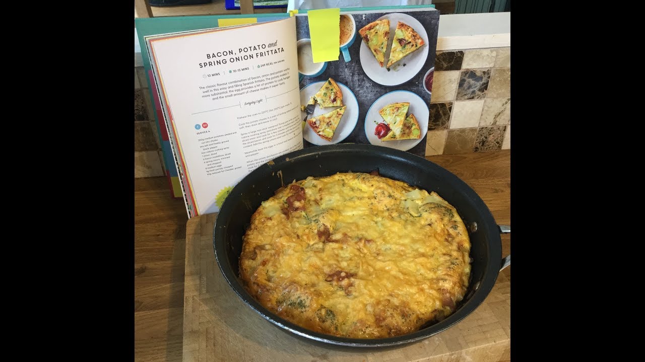 SW Pinch of Nom Potato & Bacon Frittata YouTube