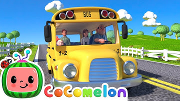 Wheels on the Bus! | @CoComelon | Kids Learn! | Nursery Rhymes | Sing Along