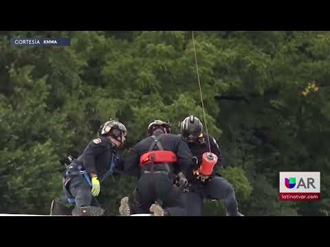 Arkansas Helicopter Rescue Team realiza entrenamiento en Rogers