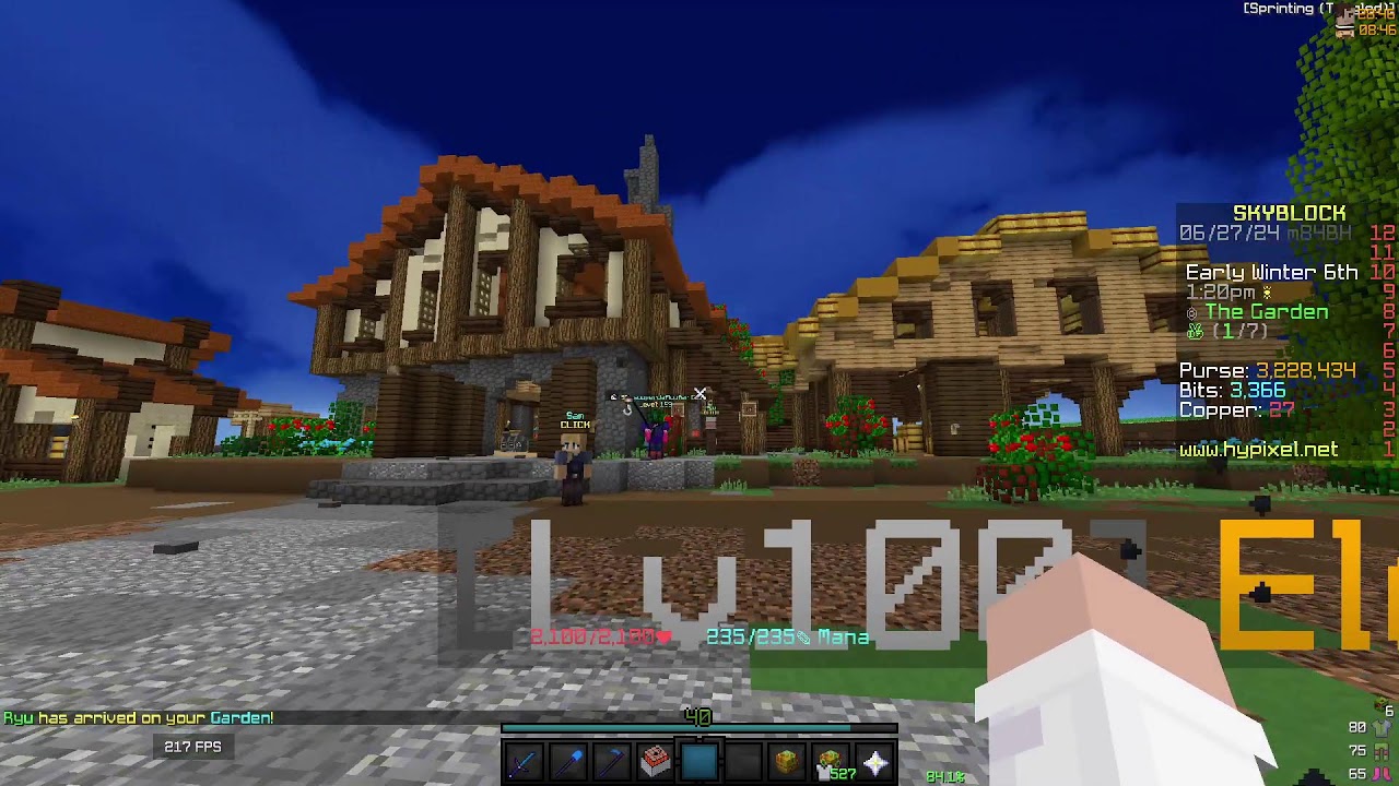 Bedwars Stream 201 With Soup, With Skyblock