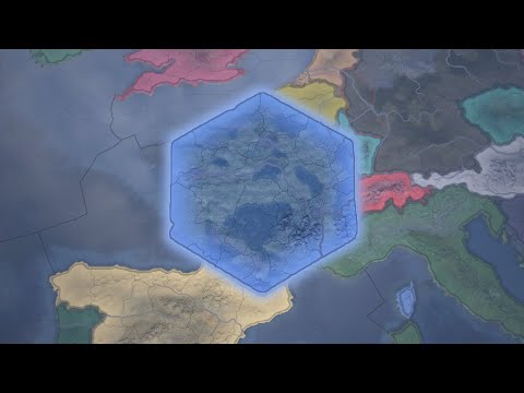 hoi4 timelapse but france is a hexagon