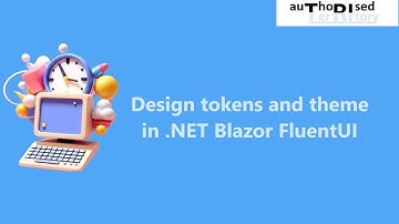 Design tokens and theme in .NET Blazor FluentUI