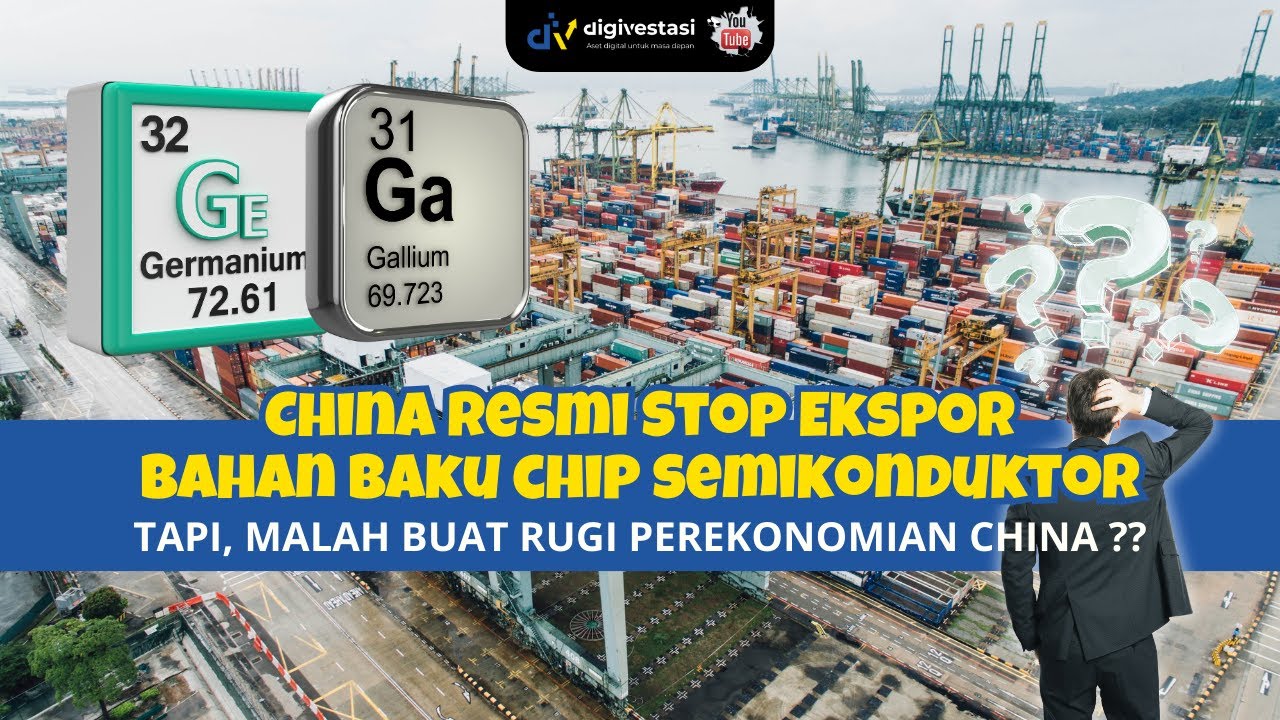 China Resmi Stop Ekspor Bahan Baku Chip Semikonduktor | Perlawanan Dalam Perang Chip Dengan Amerika