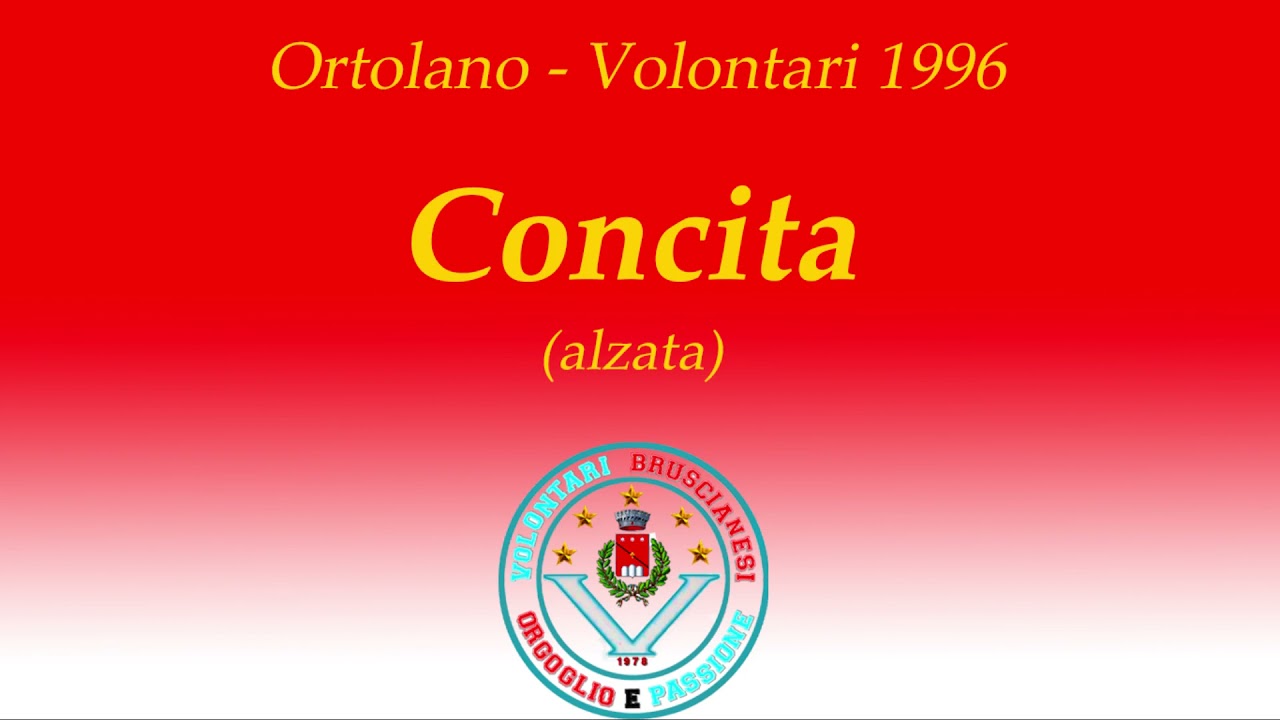 Giglio dell'Ortolano 1875, anno 1996 - Concita