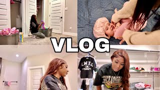 VLOG- HELP ME GET KINSLEY’S FIRST ROOM TOGETHER + WINE DOWN WITH ME + CHIT CHAT