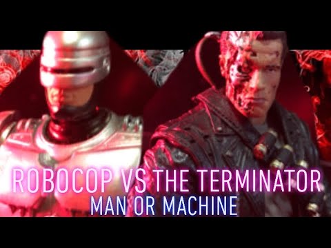 RoboCop Vs The Terminator: Man Or Machine (Stop Motion Film)