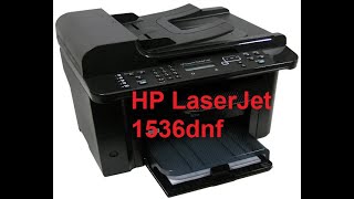 HP LaserJet 1536dnf MFP, HP LaserJet P1566 جولة مع مشاكل