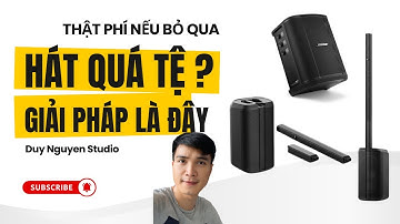Giải Pháp Karaoke Rất Hay Với Loa Karaoke Bose L1 Pro 8 