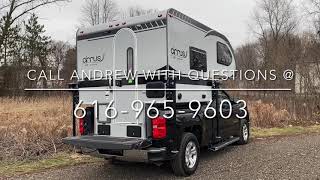 2021 NUCAMP CIRRUS 620 4 SEASON truck camper  lightweight offgrid UNDER 1500# Grand Rapids, MI VRV