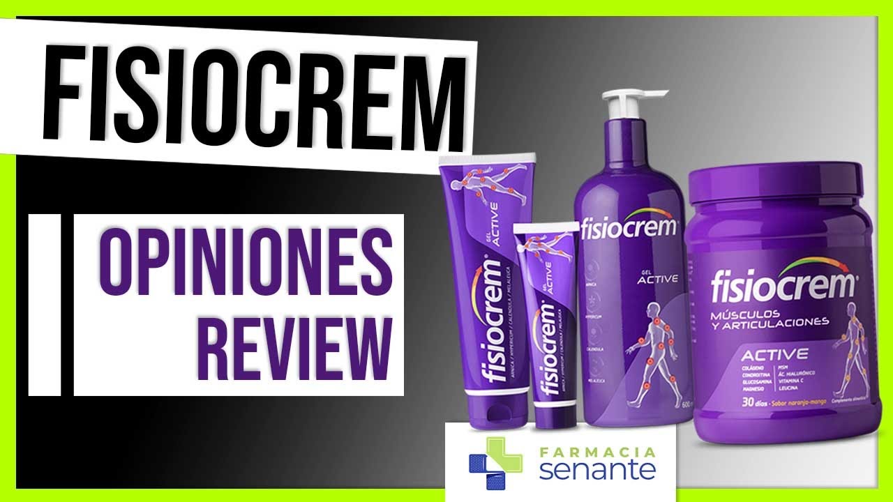 FISIOCREM: Para Que Sirve 💗 Crema Fisiocrem 🏃Opiniones Fisiocrem Gel Active 💪REVIEW FARMACIA SENANTE