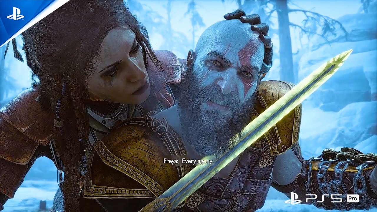 Kratos vs Freya Boss Fight | God of War Ragnarök PS5 Gameplay [4K Ultra ...