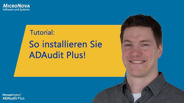 ADAudit Plus – Installation