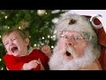 Kids Getting Their Picture Taken with Santa (a Cut Christmas Card) | Cut