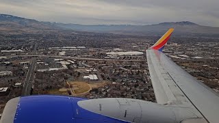 Southwest Airlines Boeing 737-700 Takeoff from RNO (N930WN)