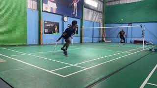 Suvendu Vs Raja : Highlights of singles badminton match at WSC #badminton #rally #sports #smash #yt