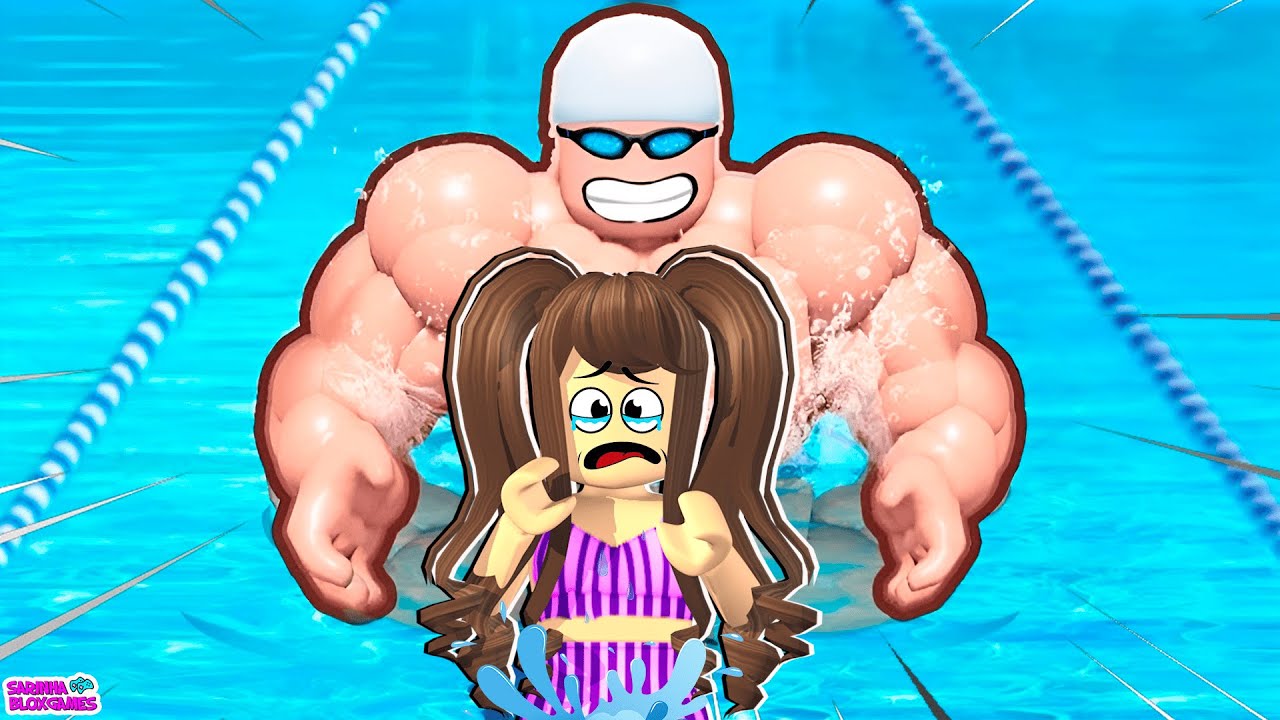 FUI HUMILHADA NA AULA DE NATAÇÃO E DEI A VOLTA POR CIMA!! 🏊 ROBLOX