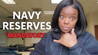 Joining the Navy Reserves is MANDATORY now