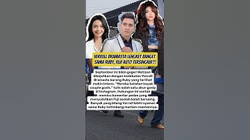 fuji Tersingkir, Verrell Bramasta semakin lengket dengan ruby chairani #verrelbramasta #fuji #ruby