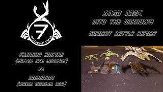 Star Trek Into the Unknown - Klingons vs Dominion - Incident Battle Report
