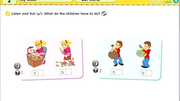 Get Smart 4 Unit 2 Our World Listen and Tick page 19