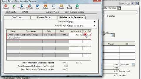 Peachtree Tutorial Invoicing for Job Purchases Sage Training Lesson 11.5