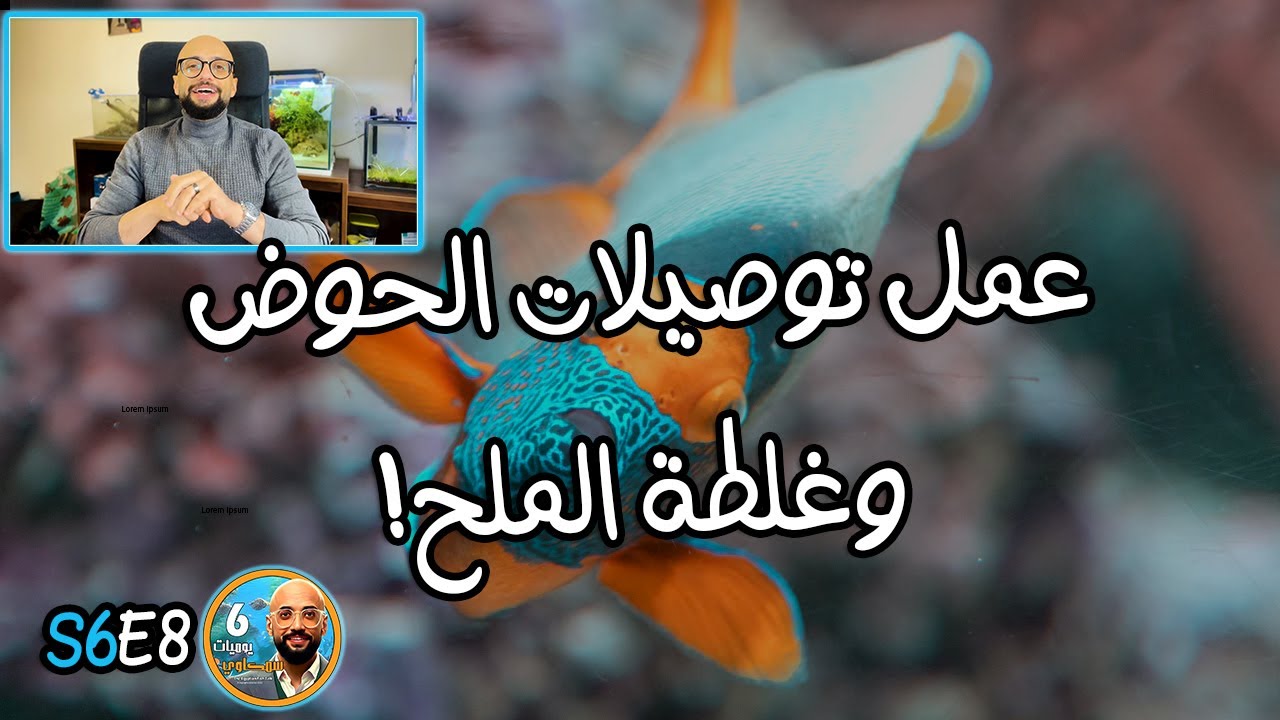 S6E8 - عمل توصيلات الحوض وغلطة الملح