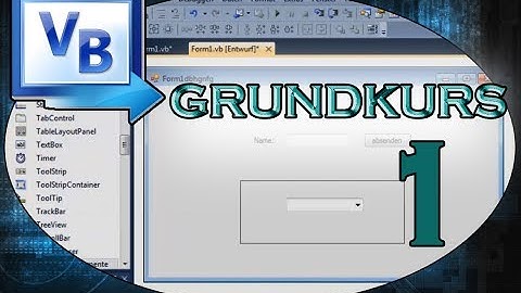 Was Du wissen solltes - Visual Basic lernen: Einführung [Teil 1 Grundkurs] 2010 Tutorial deutsch