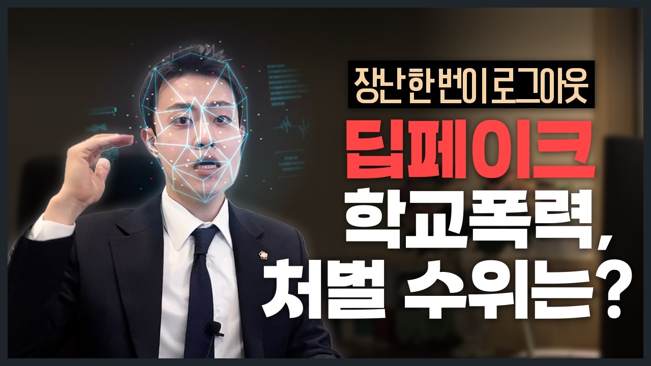 하지 말라면 좀 하지 마라, 딥페이크 학폭 [학교폭력 전문 변호사]