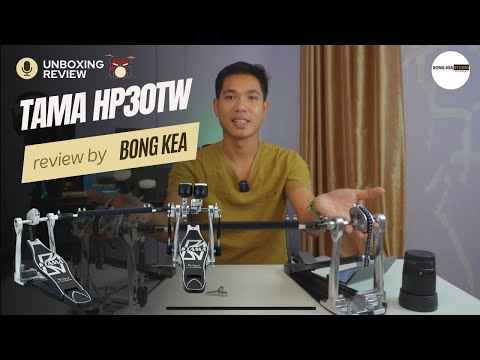 Двойная педаль для бас-барабана TAMA HP30TW Stage Master Double Pedal, видео 1