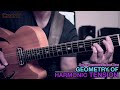 GEOMETRY OF HARMONIC TENSION - Application over a minor blues