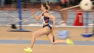 Romanian Sensation Diana Ana Maria Ion Beautiful Athlete Jumps Far Womens Long Jump 607 Cm