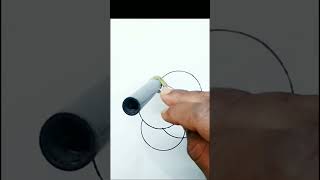 How to draw a beautiful circle design by COMPASS/circle design/#art /#drawing /#shorts /#craft