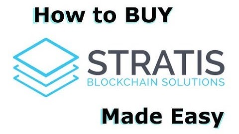 How to buy Stratis - The easiest way to BUY Stratis!