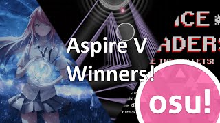 Aspire V Winners