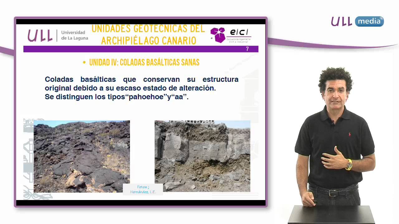 universidad de la laguna derecho Unidades Geotécnicas del Archipiélago Canario
