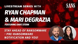 Stay Ahead of Ransomware - Pre-Ransomware Notification and YOU!