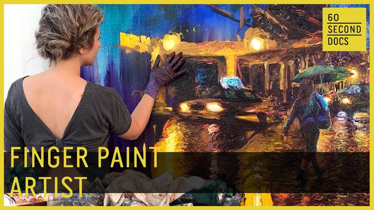 How To Finger Paint  Iris Scott - Episode 1 