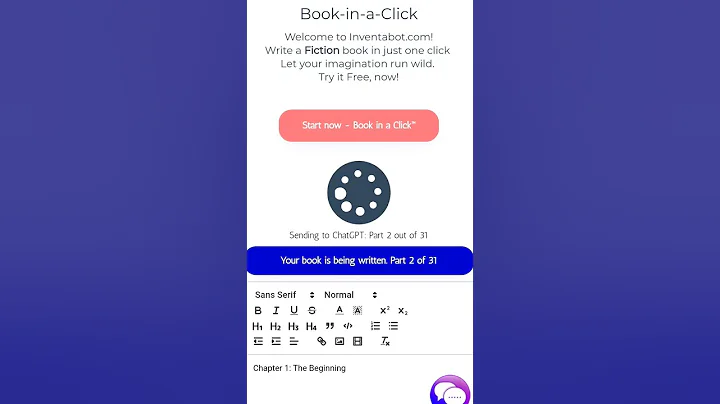 A.I Fiction Book Writer #kdp #ai #book #books #foryou https://bookinaclick.com