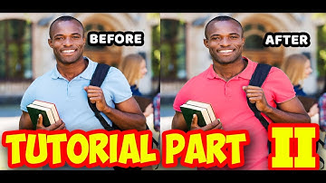 How To Adjust The Colors Using  Object - Part - 2 Photoshop CS6- Gupthas media