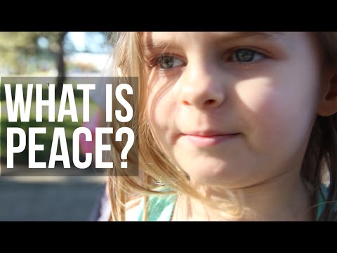Video: Wat betekent het als iemand vrede zegt?