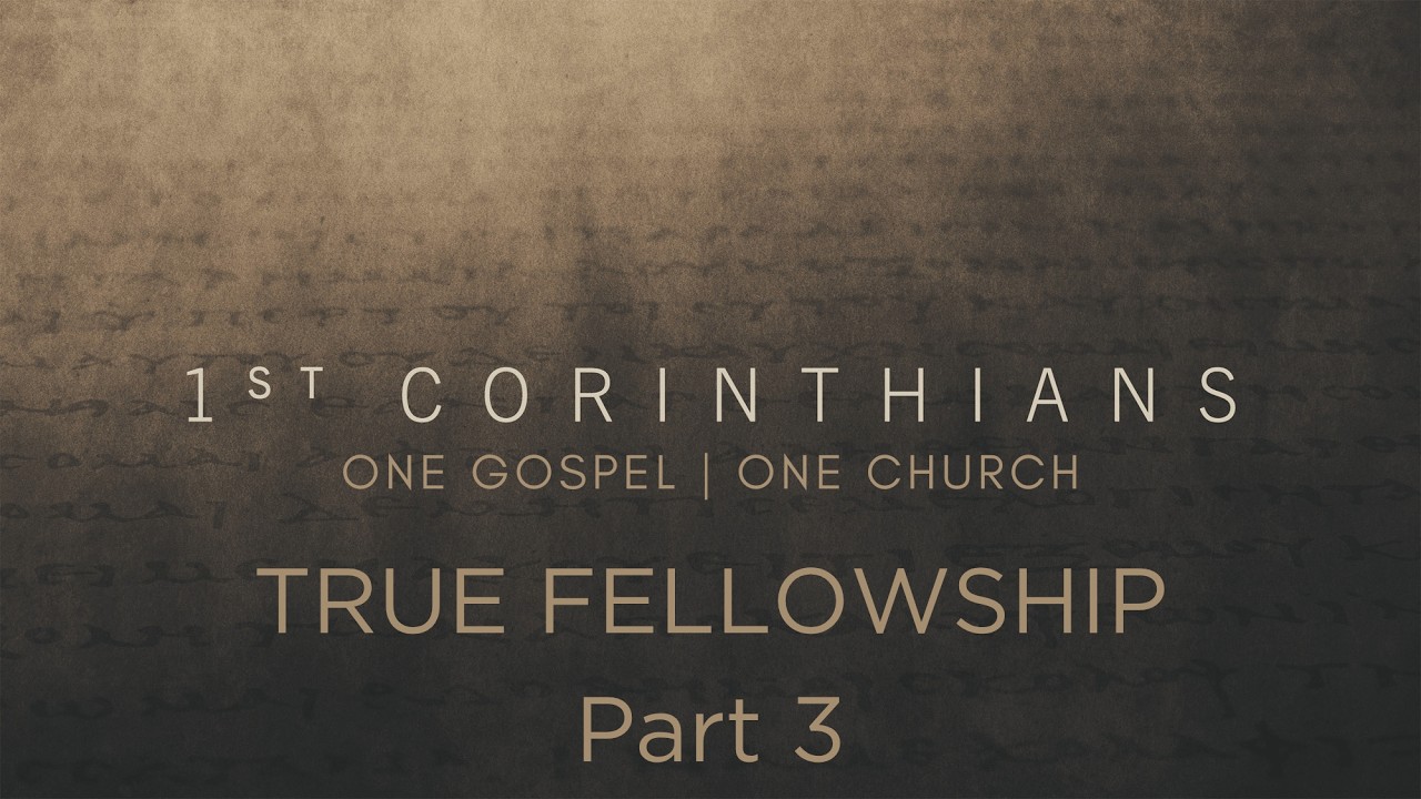 True Fellowship - Part 3