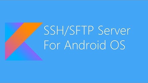 SSH/SFTP Server Terminal - Powerful SSH server for Android