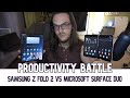 Productivity and Multitasking! | Surface Duo vs Galaxy Z Fold 2 part 2